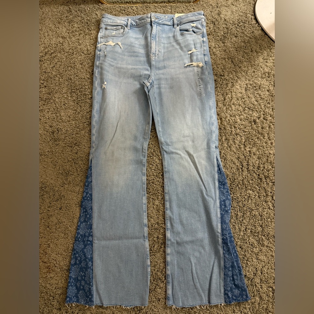 american eagle flare jeans